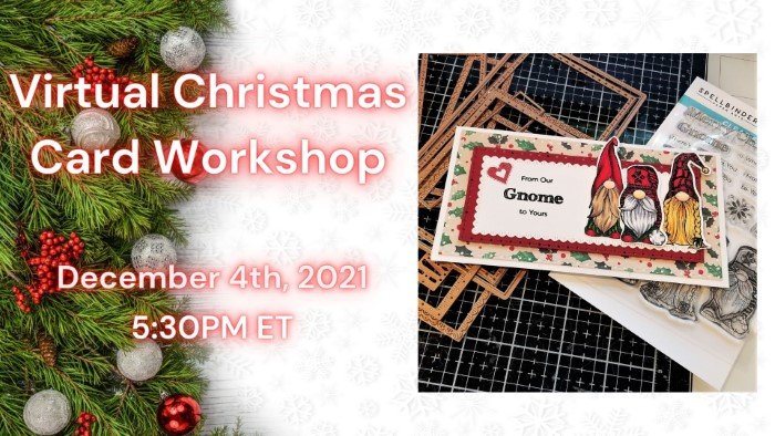 *2021 12 05 – December 2021 Fun Craftalong Card Workshop