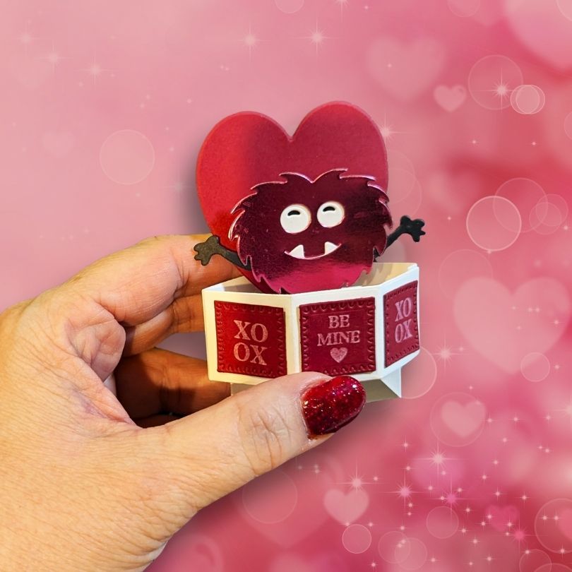 Popup Monster Valentine Craft-a-long Workshop